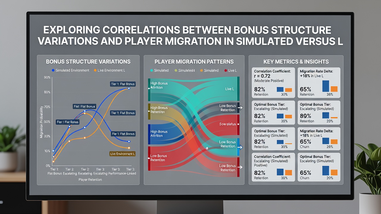 Vergleichende Grafiken zu Migrationsmustern und Bonuswirkungen in Roulette-Umgebungen