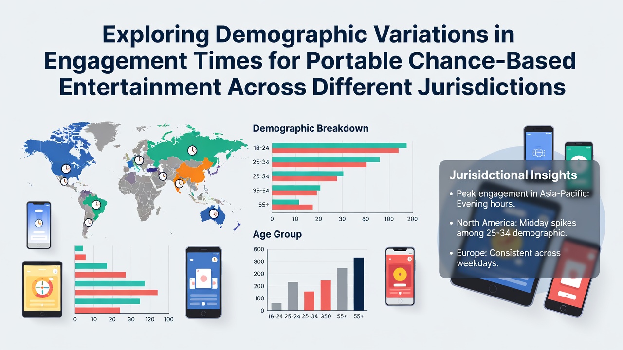Übersicht über demografische Nutzungsmuster in mobilen Glücksspiel-Apps über verschiedene Länder hinweg