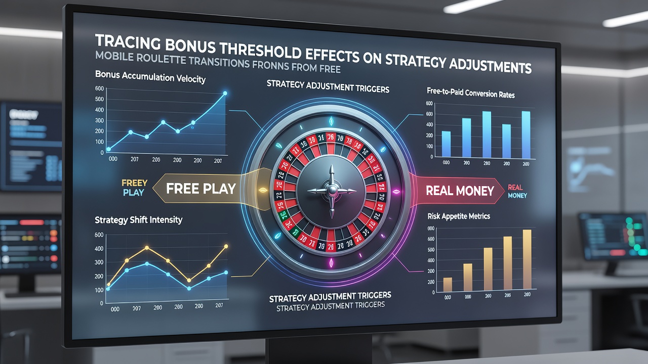 Datenvisualisierung zu Strategieanpassungen im mobilen Roulette mit Bonus-Schwellen