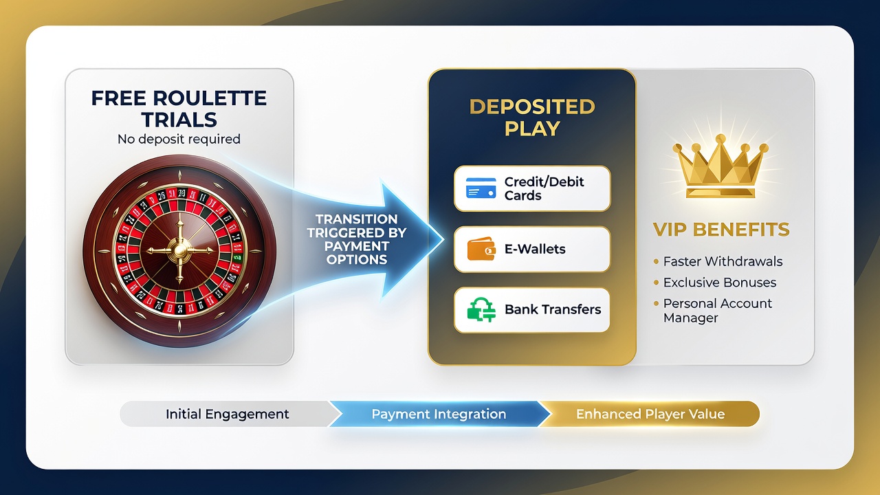 VIP-Stufen und Zahlungsflüsse im Roulette-Bereich